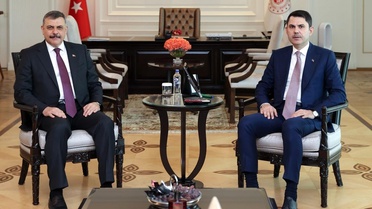 Bakan Çiftçi'den Kurum'a Ziyaret