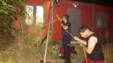 Balıkesir'de Yavru Kedi Kurtarıldı