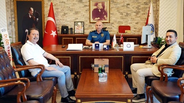Başkan Kasap'tan Emniyet Müdürü'ne Ziyaret