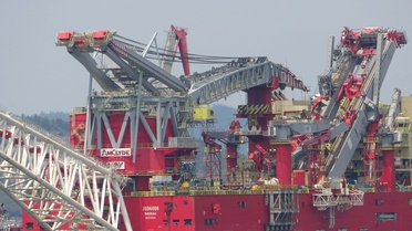 JSD 6000 Gemi Çanakkale Boğazı'ndan Geçti