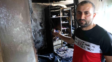 Depremde annesini, babasını ve kardeşini kaybeden adamın yuvası yangında küle döndü