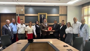 Muhtarlardan Kaymakam Ulu'ya Veda