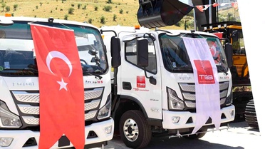 Giresun Belediyesi'nin araç filosu güçlendi