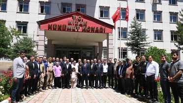 Kaymakam Bilgin'den Hizan'a Veda Ziyareti
