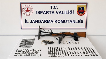 Isparta'da Tarihi Eser Kaçakçılığı Operasyonu
