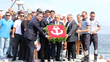Kabotaj Bayramı'nın 100. yılı Aliağa'da törenle kutlandı