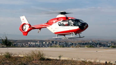 Nallıhan'da Kalp Krizi Geçiren Hasta Hava Ambulanısıyla Sevk Edildi