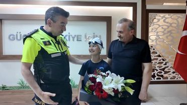 Şehit kızından yüzmede büyük başarı