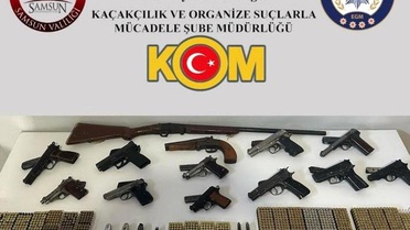 Samsun'da Silah Ticareti Operasyonu