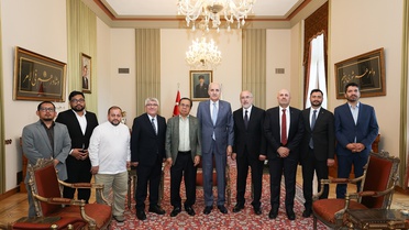 Kurtulmuş ve Hacı Murat İbrahim Görüştü