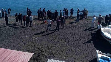 Trabzon'da denize giren adam boğuldu