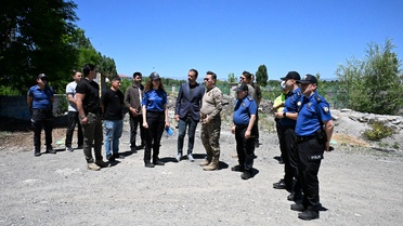 Ağrı Emniyet Müdürü, Millet Bahçesi'nde Denetim Yaptı