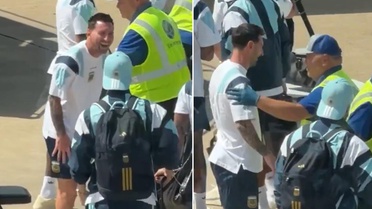 Arjantin Miami'de dedektörle arandı, Messi'nin verdiği tepki gündem oldu