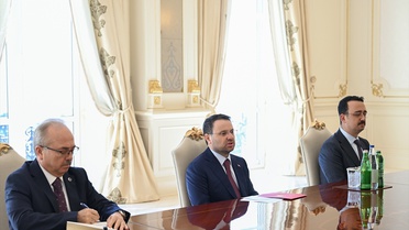 Aliyev'den Bakan Gürlek'e kabul