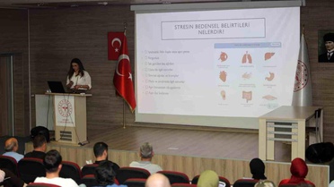 Bayburt'ta Stres Yönetimi Eğitimi