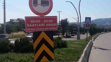 Bolu'da Ağır Araçlara Saat Kısıtlaması