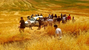 Silvan'da Otomobil Tarlaya Yuvarlandı: 5 Yaralı