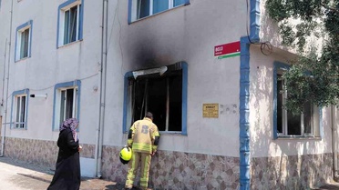 Gönen'de bir evde çıkan yangın hasara neden oldu