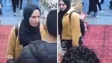 İstanbul'da erkeklerin korkulu rüyası olan kadının yeni taciz görüntüleri