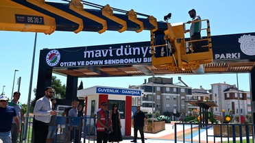 Kepez'e engel tanımayan proje: Mavi Dünya Parkı