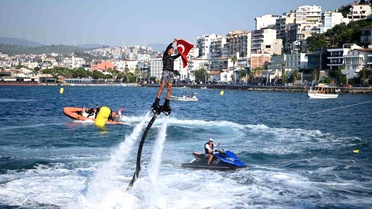 Kuşadası'nda Kabotaj Bayramı'nın 100. yılı coşkuyla kutlandı