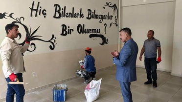 Patnos'ta Okul Tadilatları Başladı