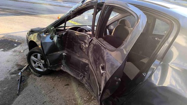 Afyonkarahisar'da Trafik Kazası: 1 Ağır Yaralı