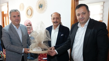 Vedat Bilgin Çubuk'ta Ziyaretlerde Bulundu