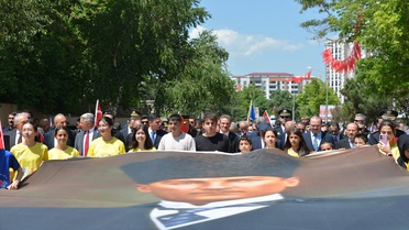 Atatürk'ün Erzurum'a Gelişi Kutlandı