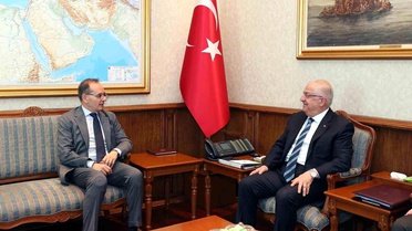 Yaşar Güler, İtalya'nın Büyükelçisi'ni Kabul Etti