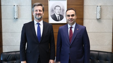 Bakan Kacır, 7 Büyükelçi ile Bir Araya Geldi