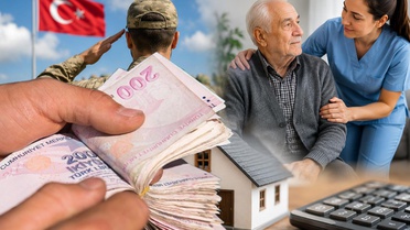 Bedelli askerlik, 65 yaş aylığı, evde bakım yardımı! Milyonları etkileyen ödemeler arttı