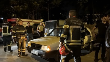 Burdur'da Genç Araçta Hayatını Kaybetti