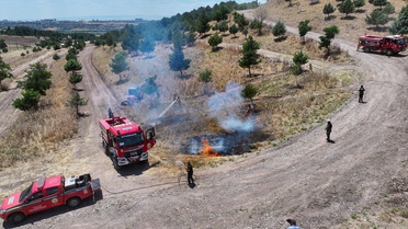 Diyarbakır'da yangın riskine karşı 7/24 nöbet