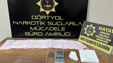 Erzin'de Sentetik Uyuşturucu Operasyonu