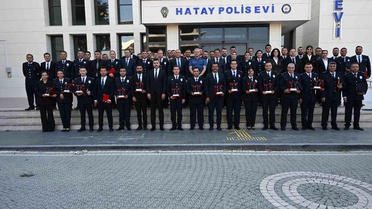 Hatay'da Rütbe Takdim Töreni