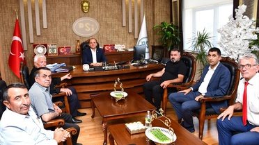 Hekimhan'dan DSİ Ziyareti