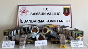 Samsun'da Kaçak Tütün Operasyonu