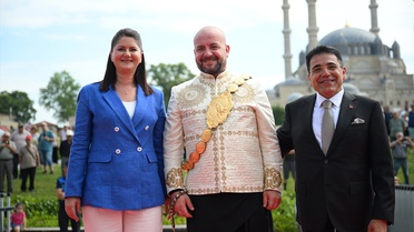Kırkpınar Yağlı Güreşleri Ağa Karşılaması Yapıldı