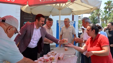 Köyceğiz'de Aşure İkramı