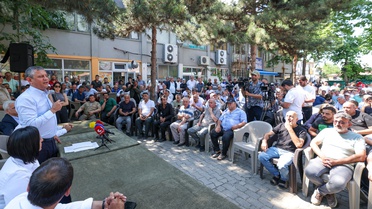 Özgür Özel Esnafın Sorunlarını Dinledi