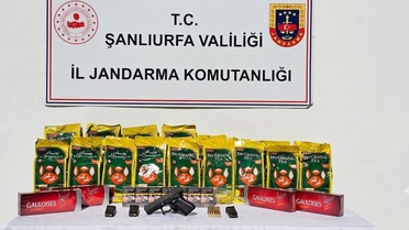 Ceylanpınar'da Kaçak Sigara ve Silah Operasyonu