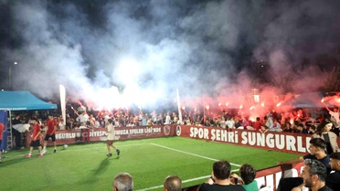 Sungurlu'da ayak tenisi turnuvası kıyasıya mücadelelere sahne oldu