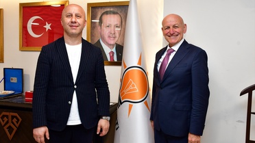 Başkan Kul'dan Ertan'a Ziyaret