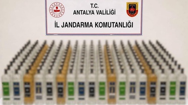 Antalya'da Kaçak Alkol Operasyonu