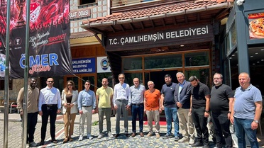 Belçika'nın Türkiye Büyükelçisi Çamlıhemşin Belediyesini ziyaret etti