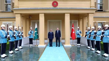 Erdoğan, Pakistan Başbakanı Şerif’i Vahdettin Köşkü’nde karşıladı
