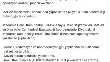Diyarbakır'da Dolandırıcılık Operasyonu: 27 Gözaltı