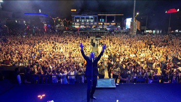 Ferhat Göçer Erzincan'da Konser Verdi