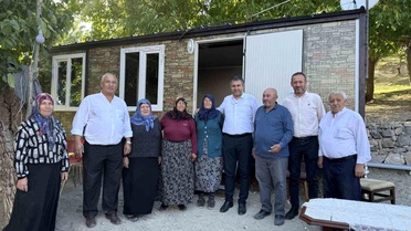 Gediz Belediyesi mağdur vatandaşların yanında
